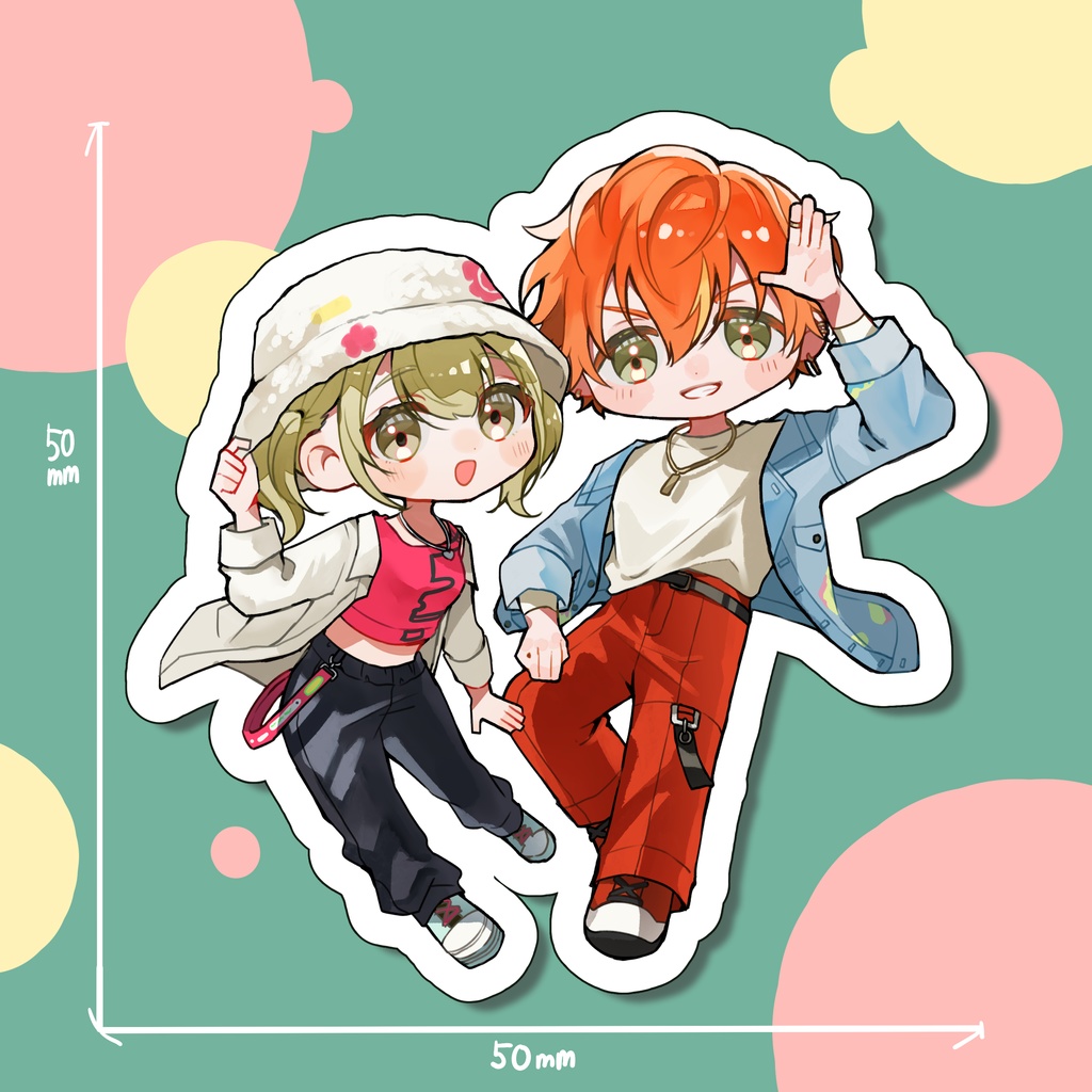 【彰こは】アクリルキーホルダー