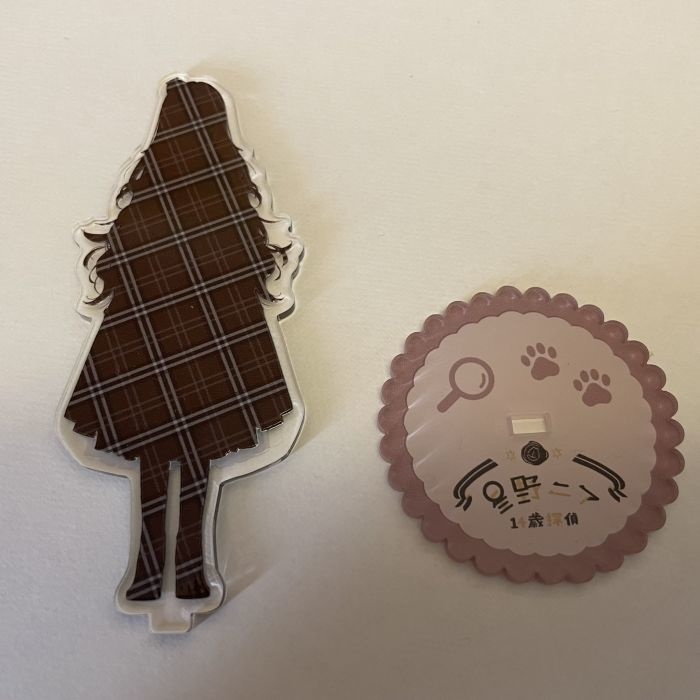 星野ニア、14歳探偵 立ち絵コート有りアクリルスタンド