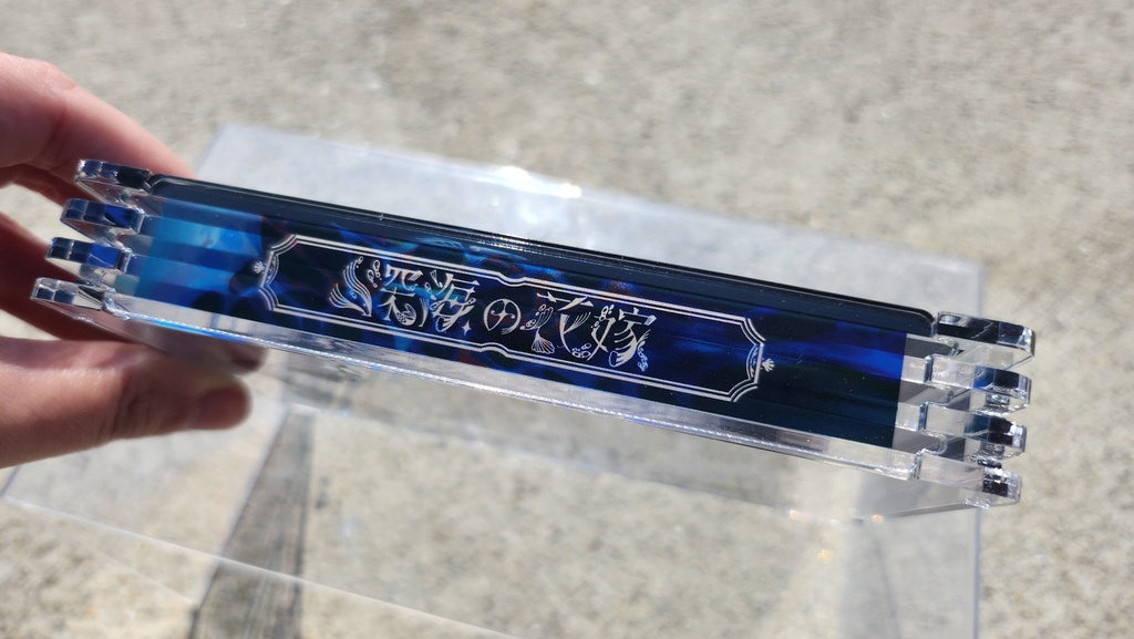 アクリルレイヤーアート【深海の花嫁】!予約受付!