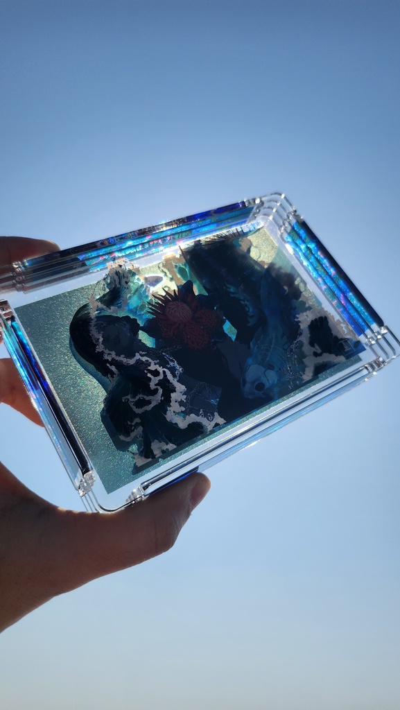 アクリルレイヤーアート【深海の花嫁】!予約受付!