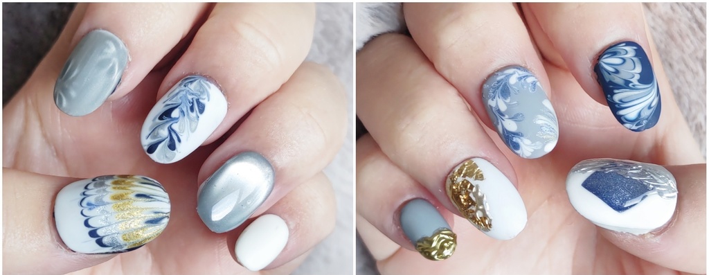 鶴丸国永〜NUANCEネイルチップ〜