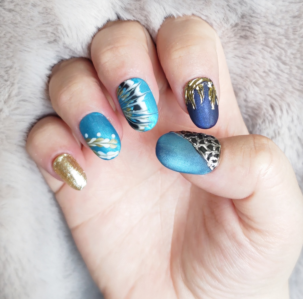 小竜景光 NUANCEネイルチップ