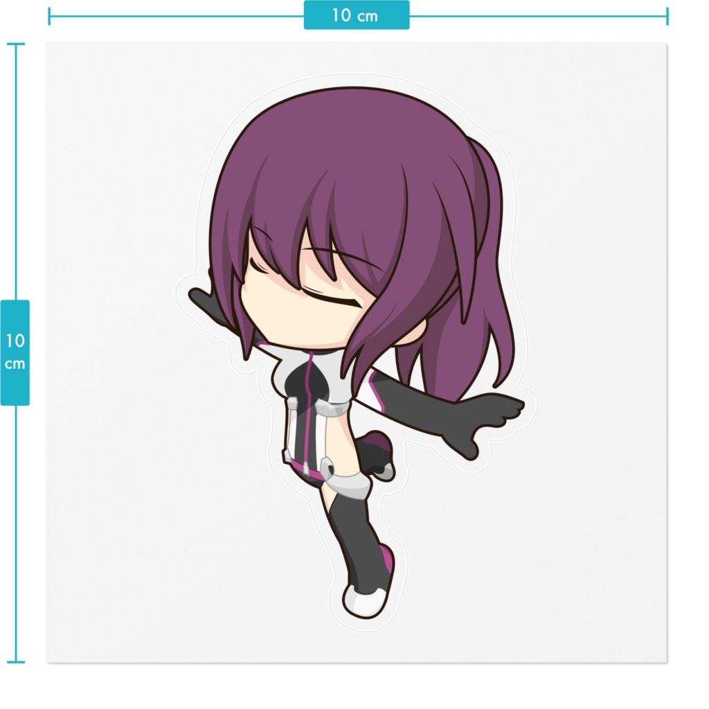 【アリスギアアイギス_ステッカー】二子玉舞2