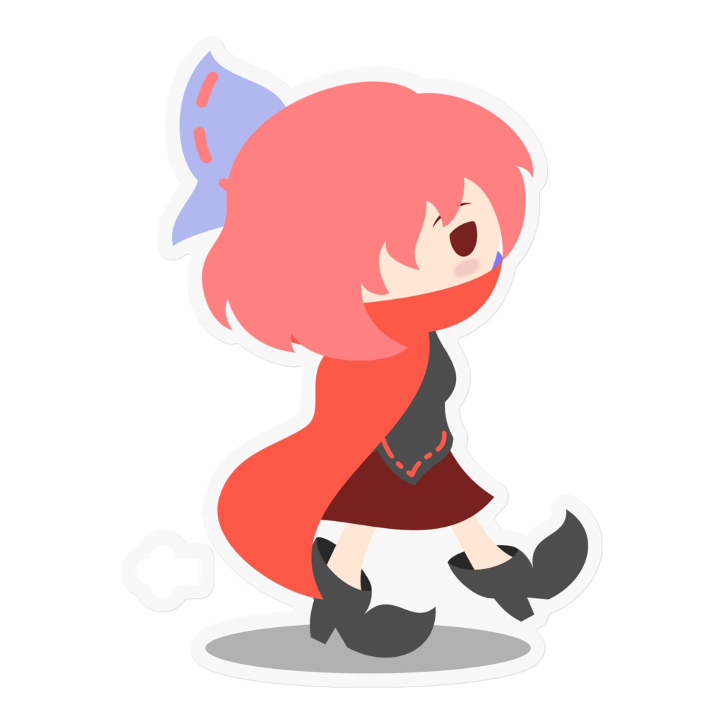 【東方ステッカー】赤蛮奇