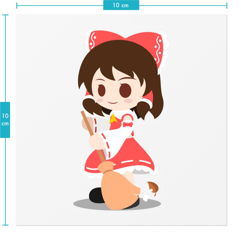 【東方ステッカー】博麗霊夢