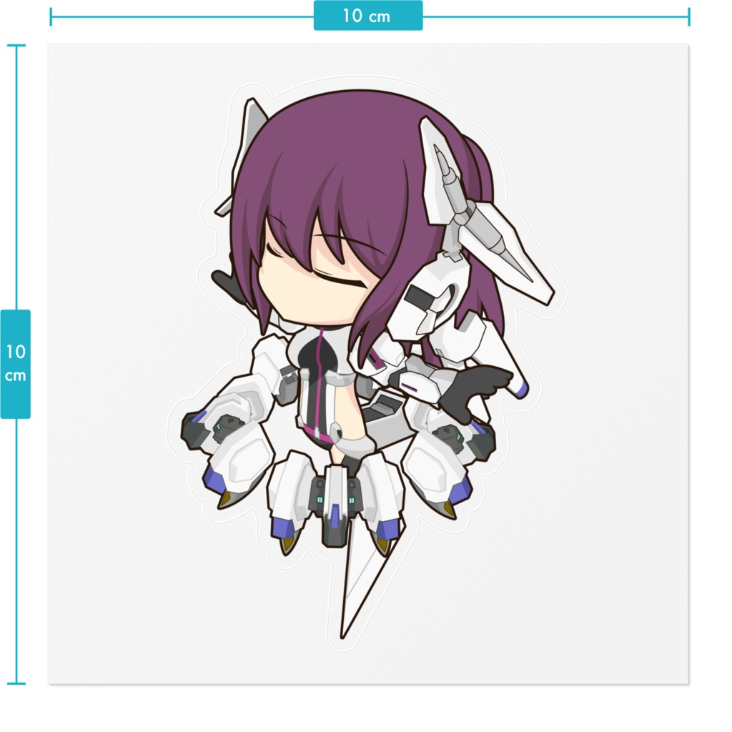 【アリスギアアイギス_ステッカー】二子玉舞