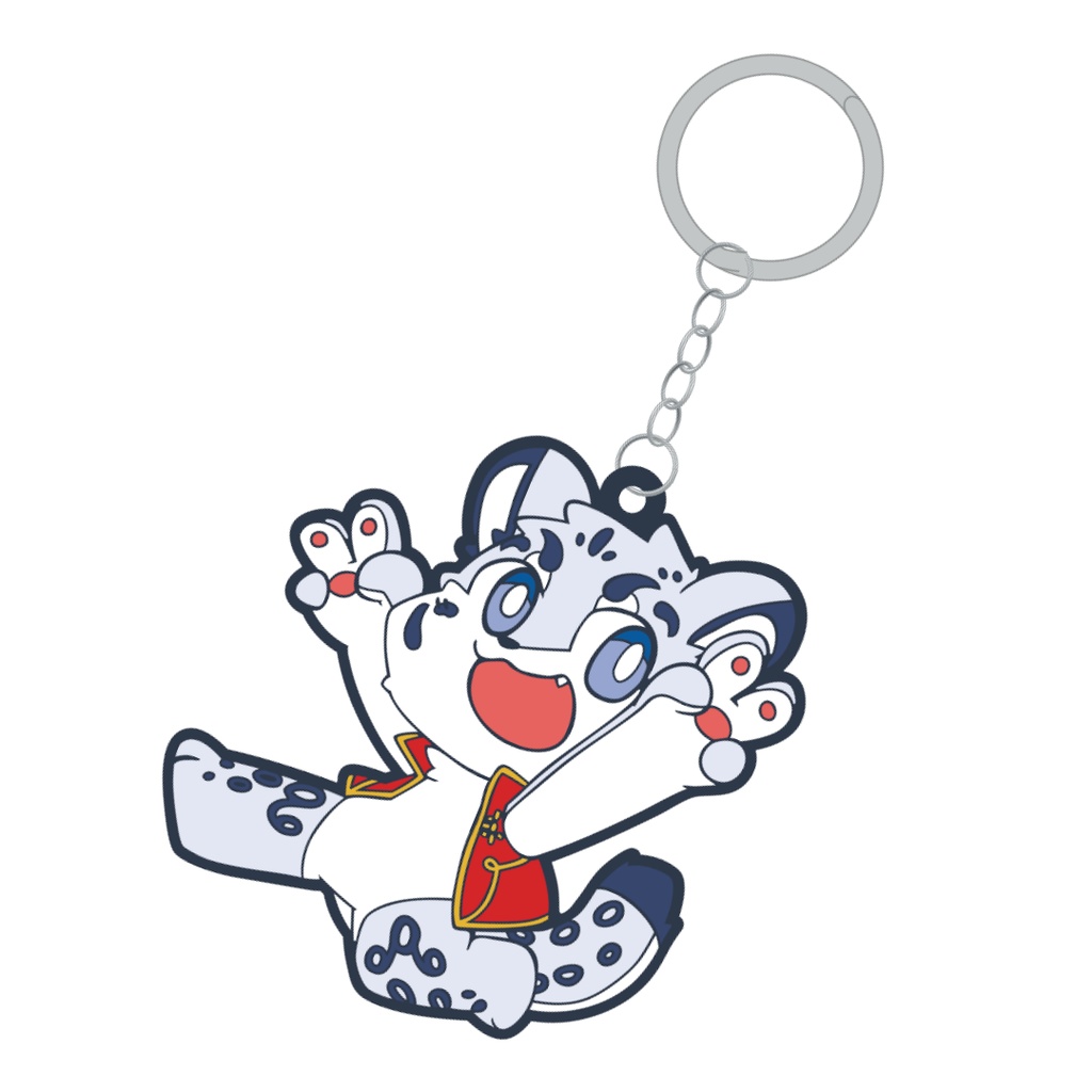 【シュエ・ガオ】ラバーキーホルダー