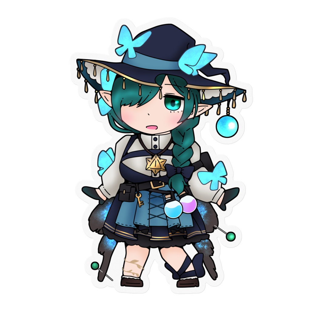 ミニアゲちゃんステッカー