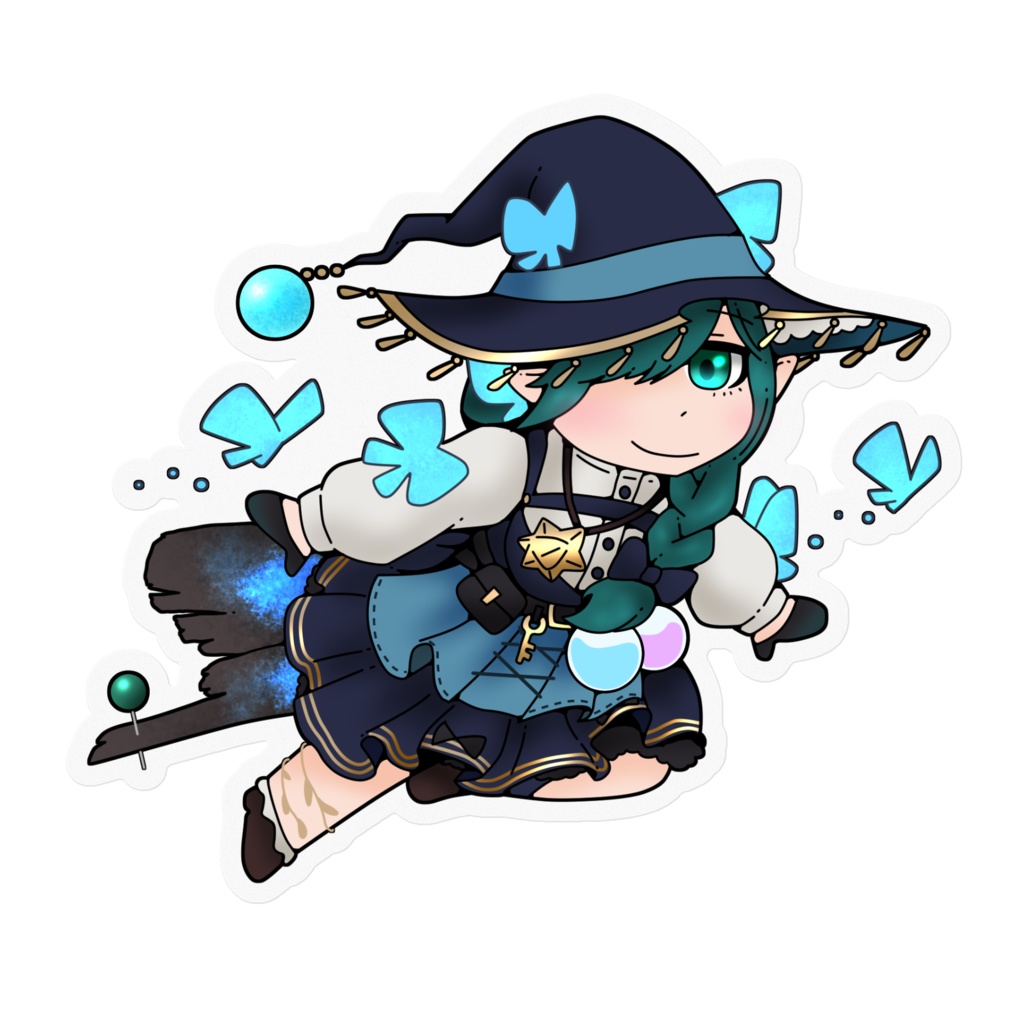 ミニアゲちゃんステッカー