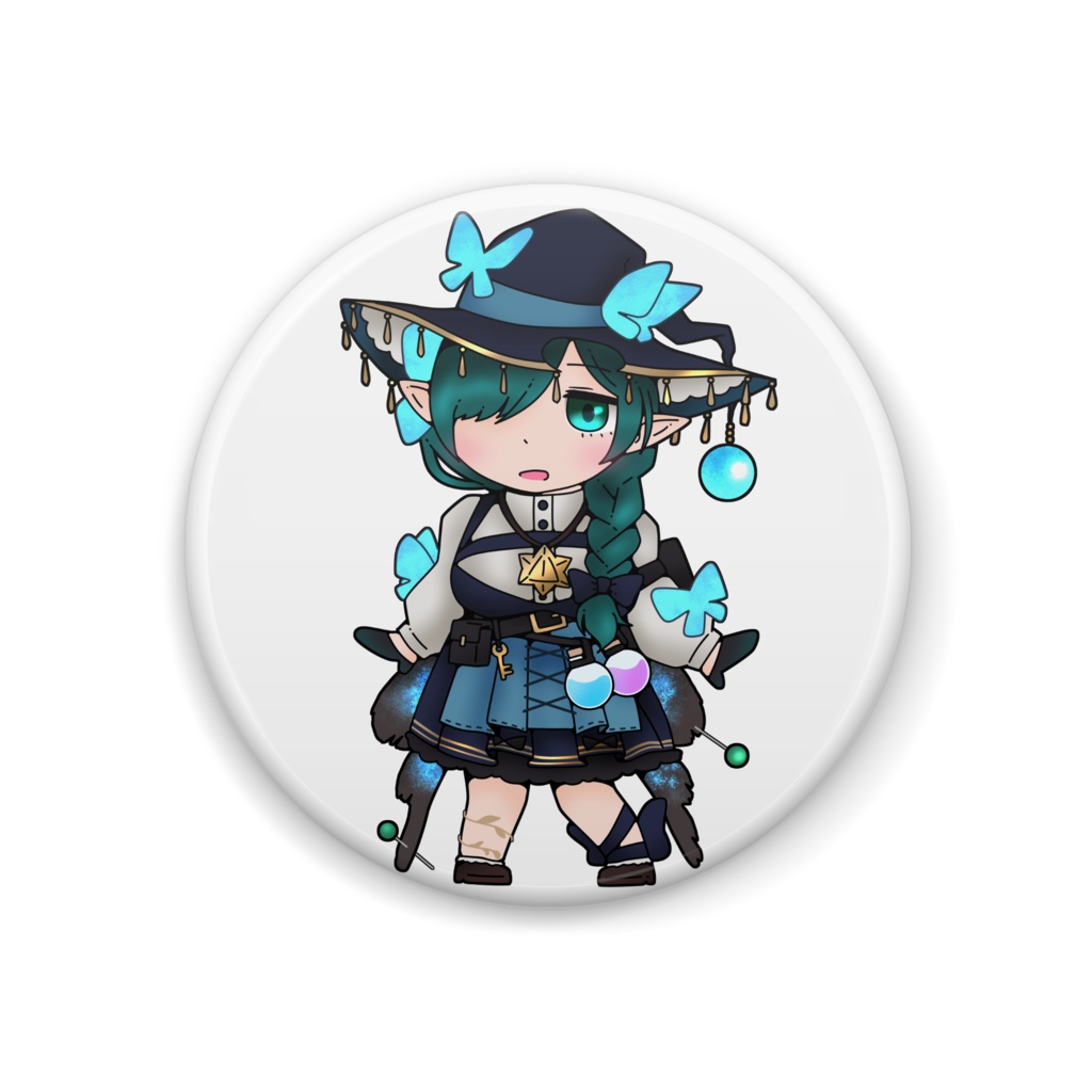 ミニアゲちゃん 缶バッジ