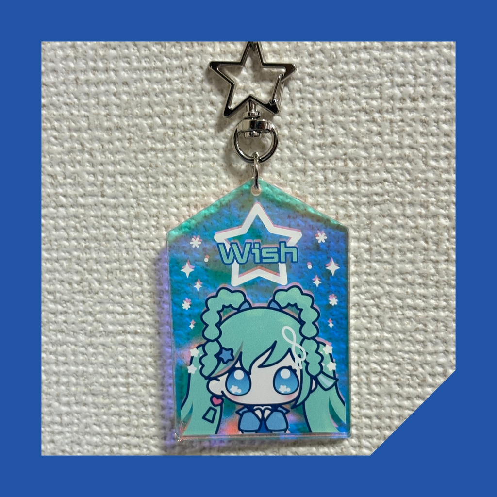  【ﾏｼﾞｶﾙﾐﾗｲ25】Wishキーホルダー