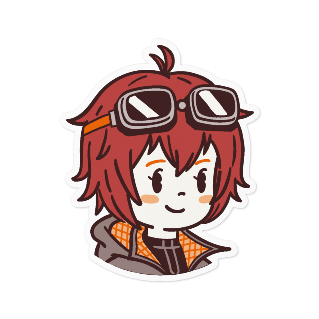 【ラズー】ステッカー【ロゴイラスト】 BOOTH