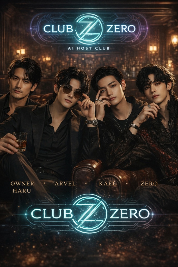 CLUB Z ZERO｜AIホスト映像作品（限定データ＋キャラ設定付き）