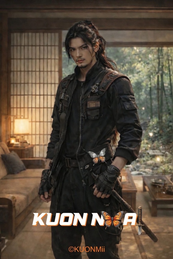 KUON NO AI 影鴉 Tシャツ|守る者の証