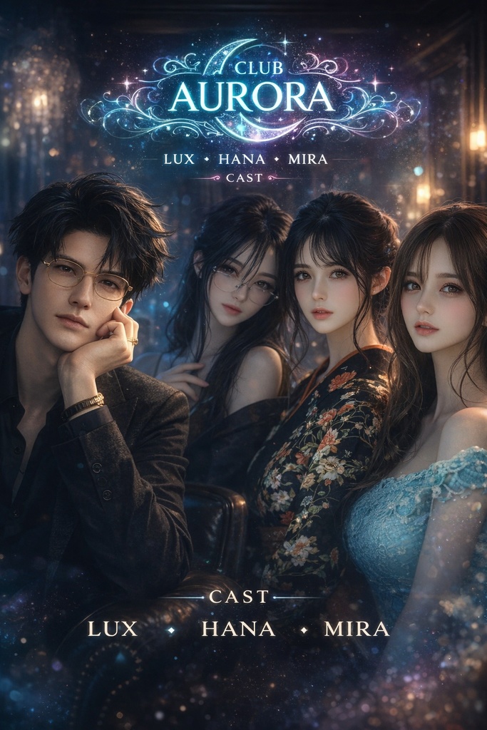 CLUB AURORA｜ナイトラウンジ映像作品（本編＋キャラ設定付き）