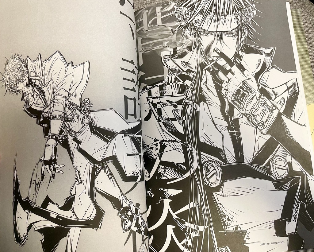 黒白-GUILTY GEAR FANART"MoNoKuRo"ILLUSTRATION BOOK