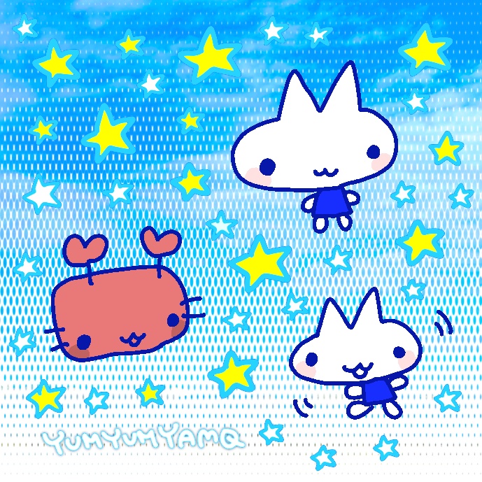 かにねこマルチタイプステッカー