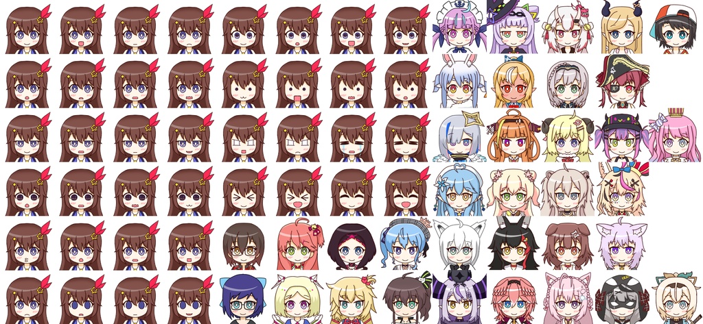 【非公式】RPGツクールMV・MZ素材【ホロライブ】