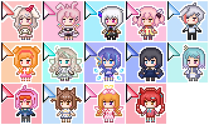 Vtuber企画マウスカーソル