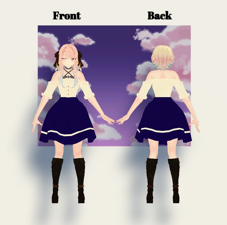 【Misty-Myyrylainen向け】秋コーデ -Autumn coordinate-