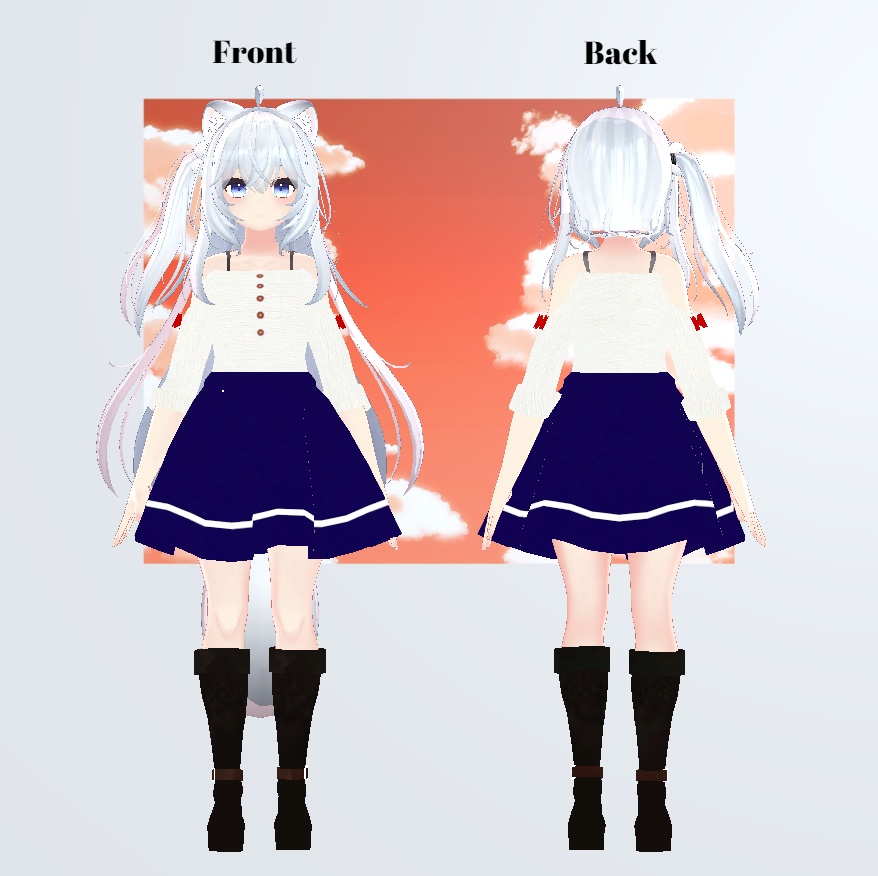 【狐雪向け】秋コーデ -Autumn coordinate-