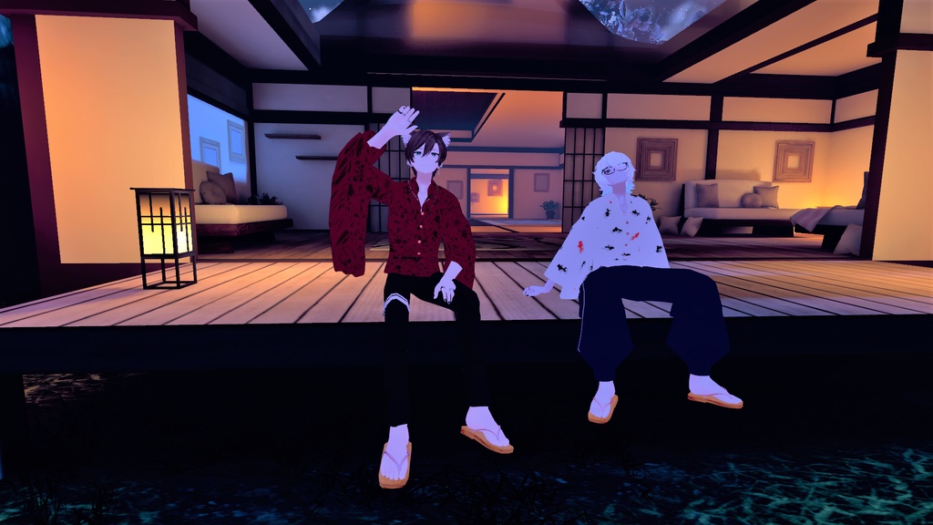 【碼希-まき-向け衣装】和袖コーデ