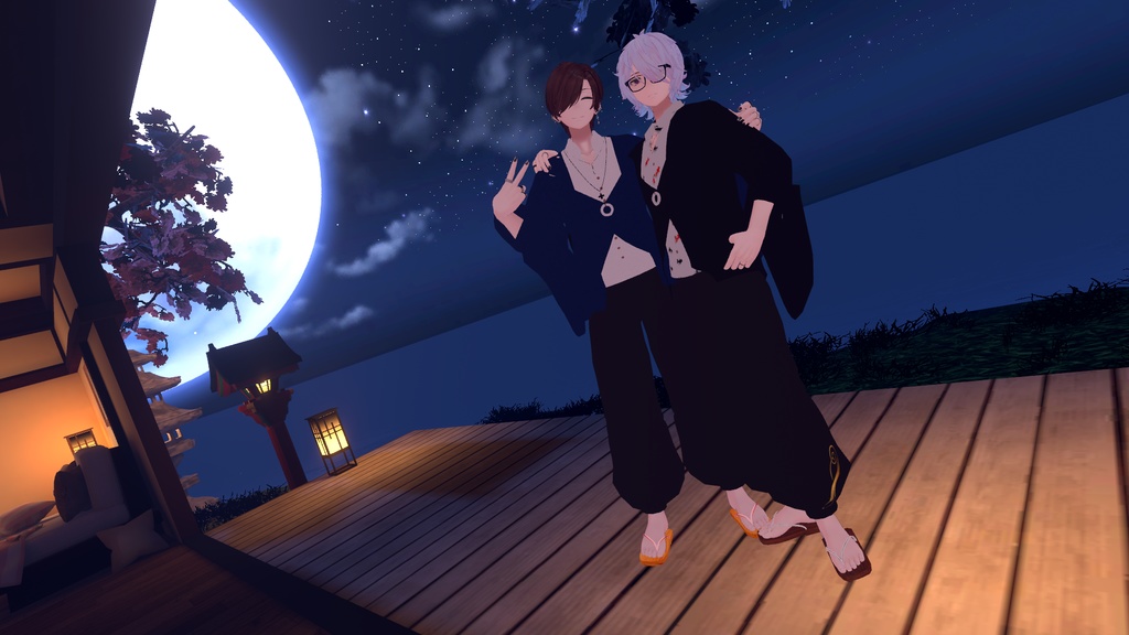 【碼希-まき-向け衣装】和袖コーデ