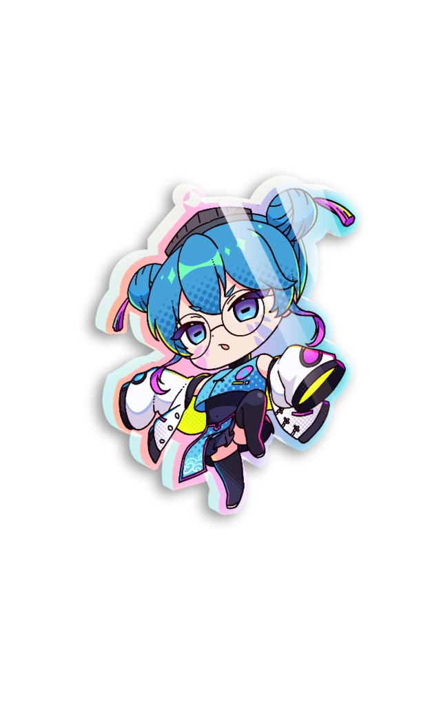 羅内ビビアクリルオーロラキーホルダー