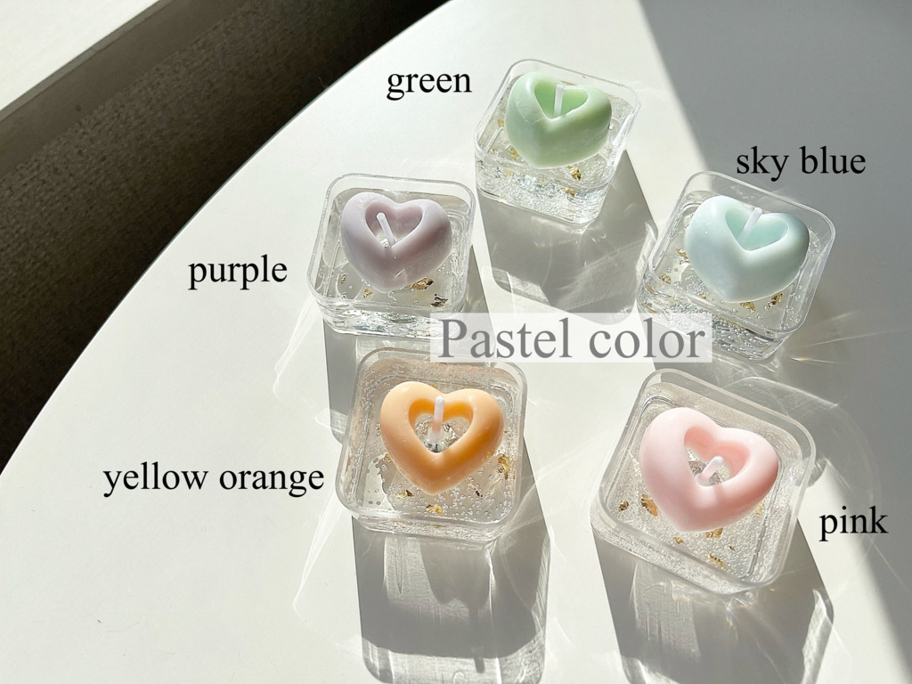 【再販未定】 square candle