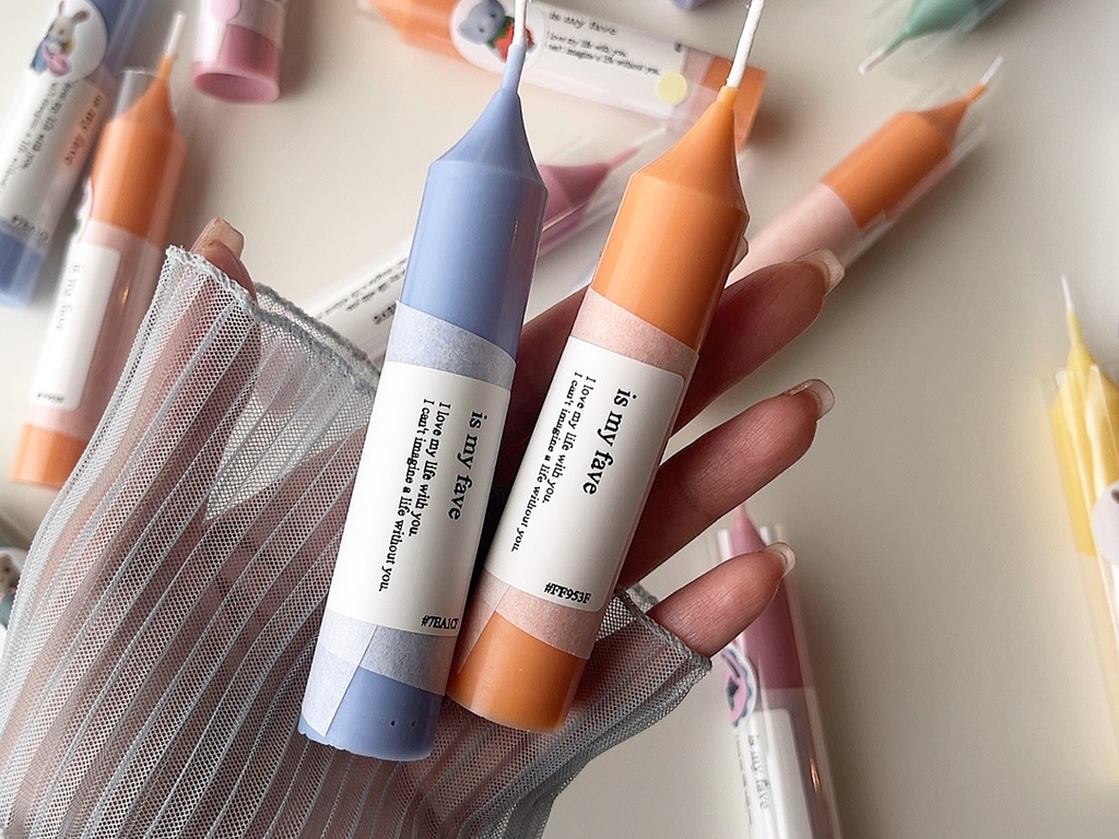 【再販未定】 Color code candle