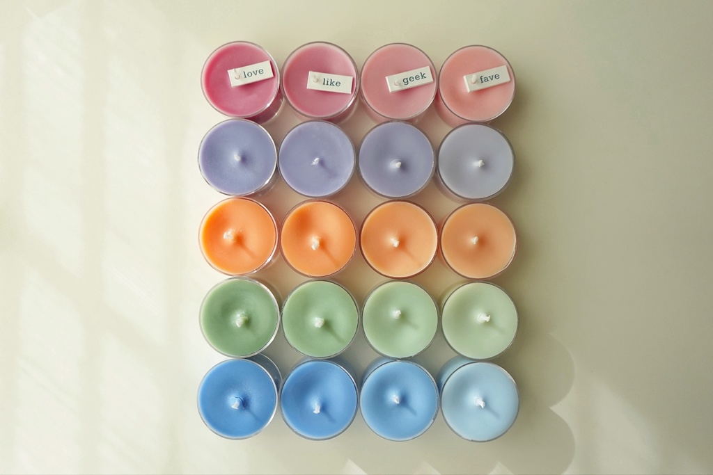 【再販未定】推し色グラデCANDLE