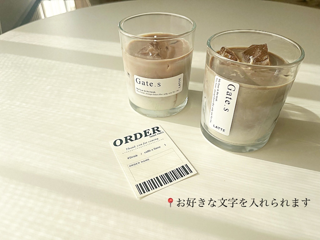 【POPUP限定品】 Order caffèlatte candle