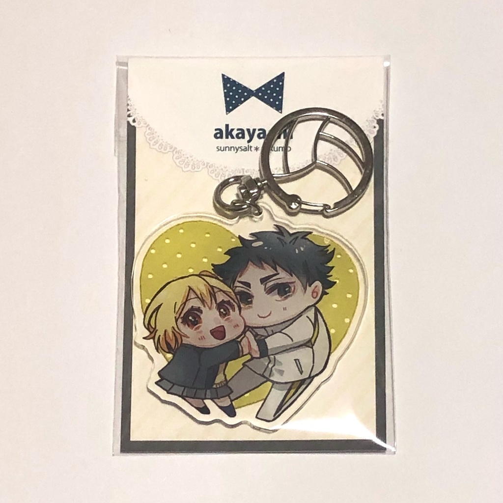 あかやちアクリルキーホルダー