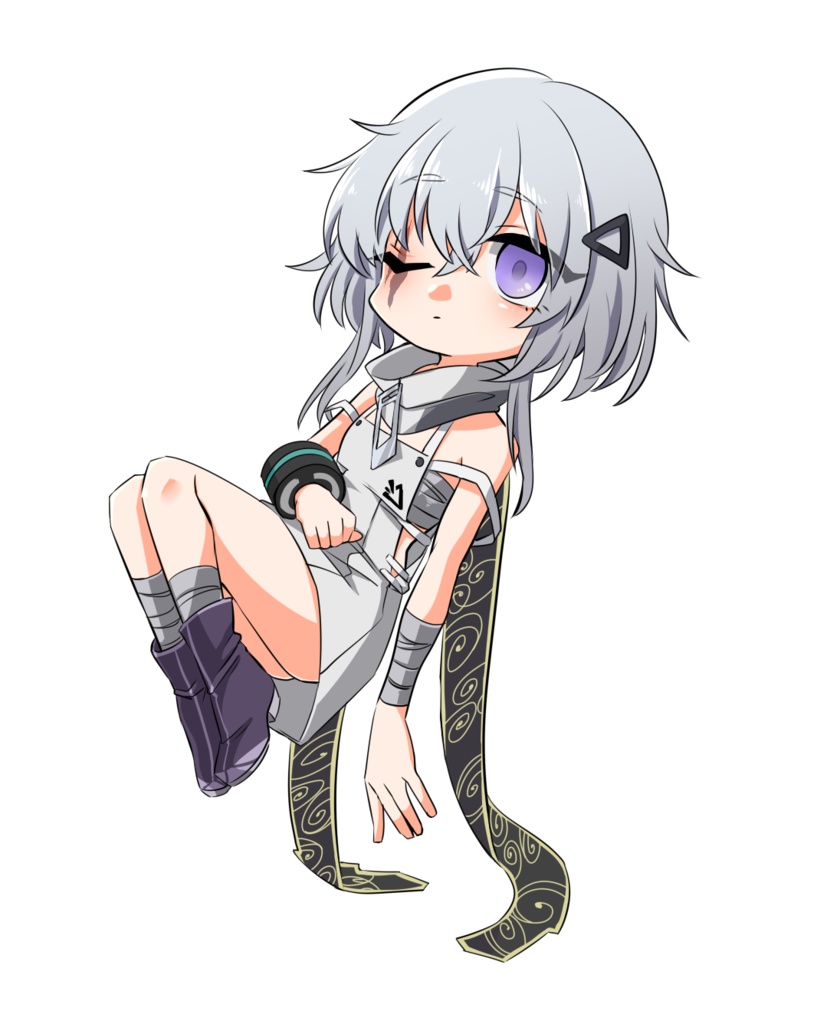 隻眼シャーロちゃんのアクリルキーホルダー