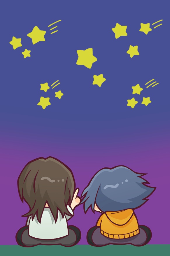 丑明の天体観測グリッターアクキー🔭💫
