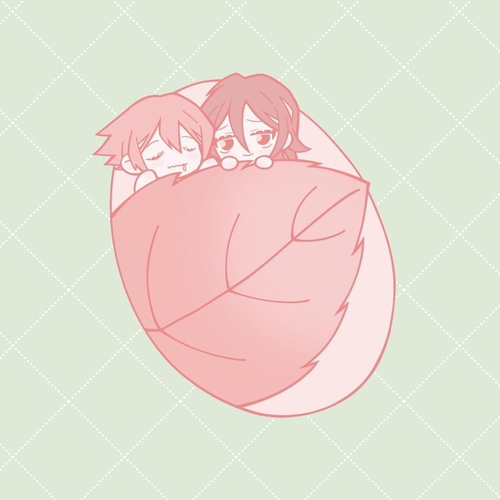  春の丑明アクキー🌸💘