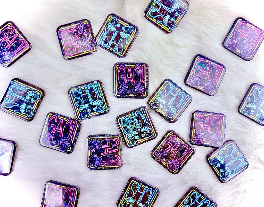 マイショウホロ缶バッジ