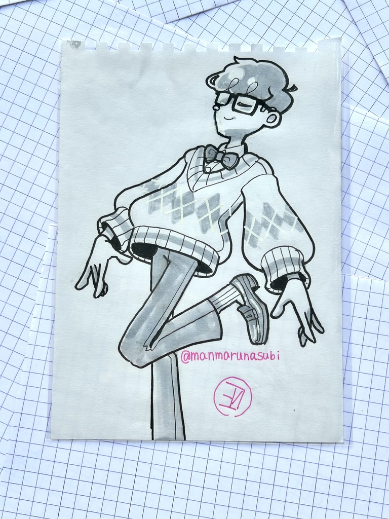 ドローイング　ハルヒコ