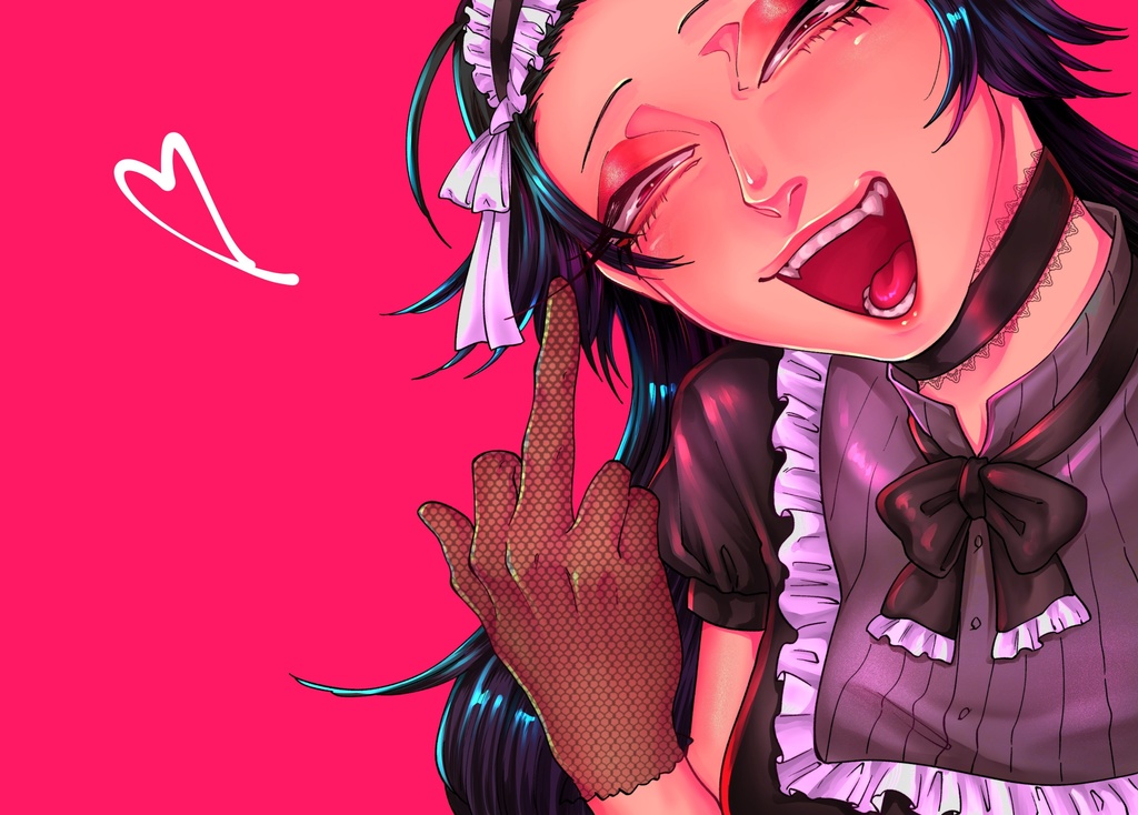 メイド君スマホリング