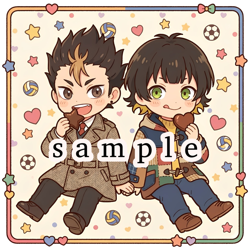 ハイキュー!! × ブルーロック 【DECOチョコ】