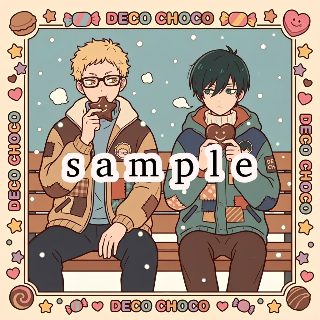 ハイキュー!! × ブルーロック 【DECOチョコ】