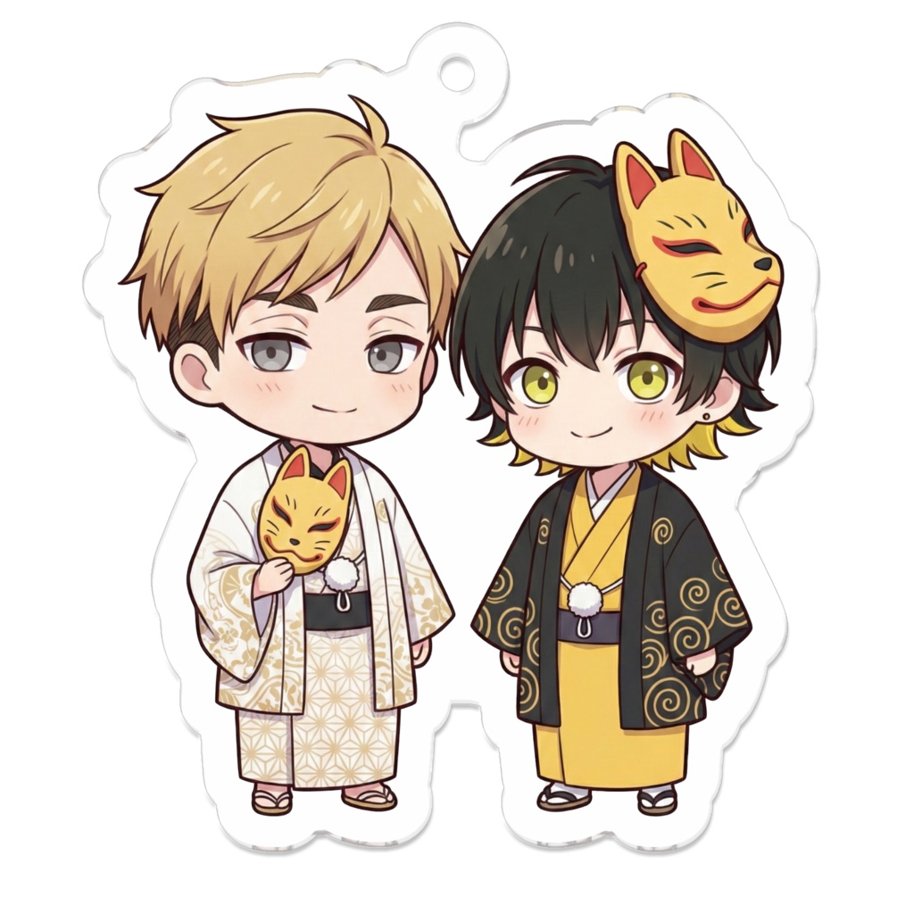 ハイキュー×ブルーロック(アクリルキーホルダー50×50mm)