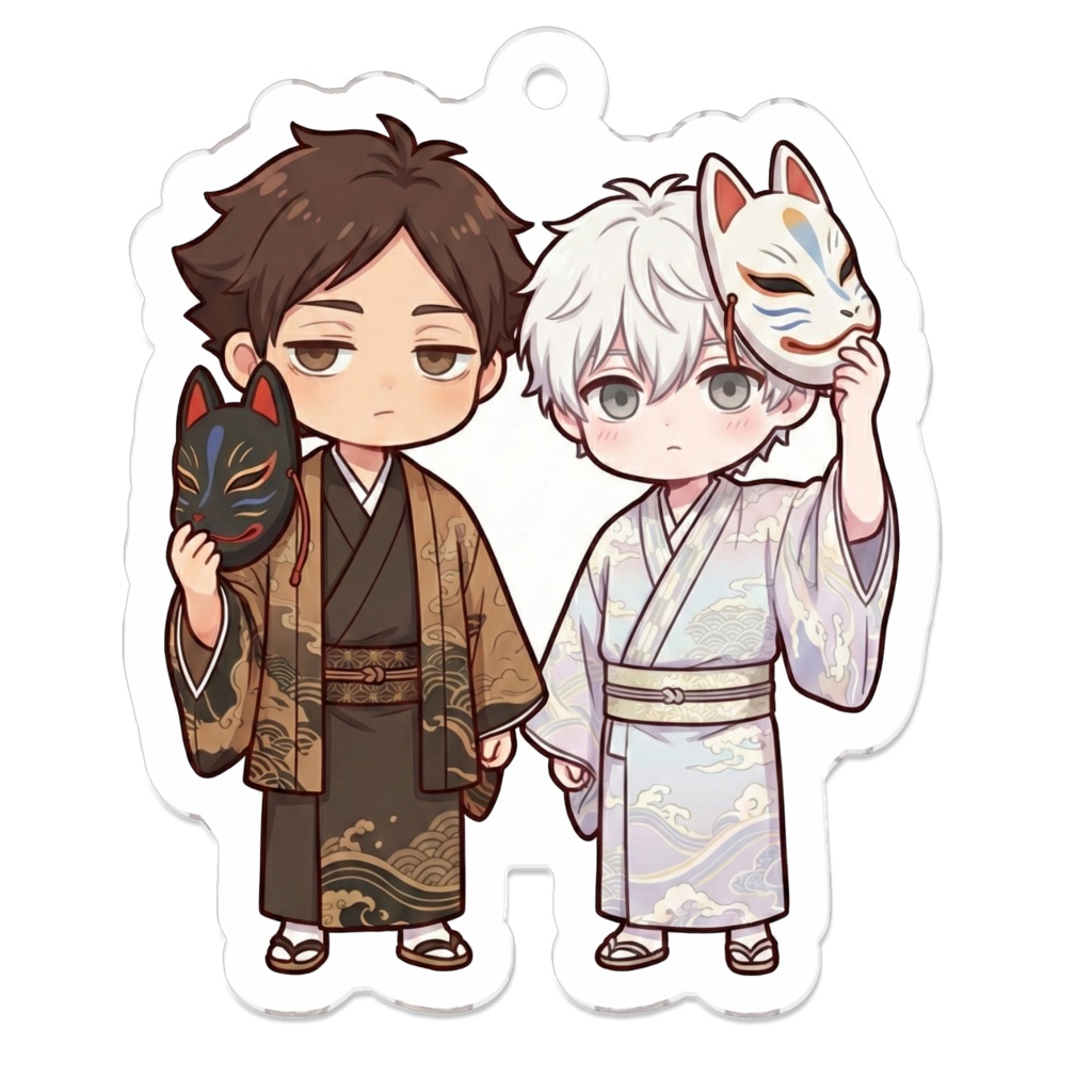 ハイキュー×ブルーロック(アクリルキーホルダー50×50mm)