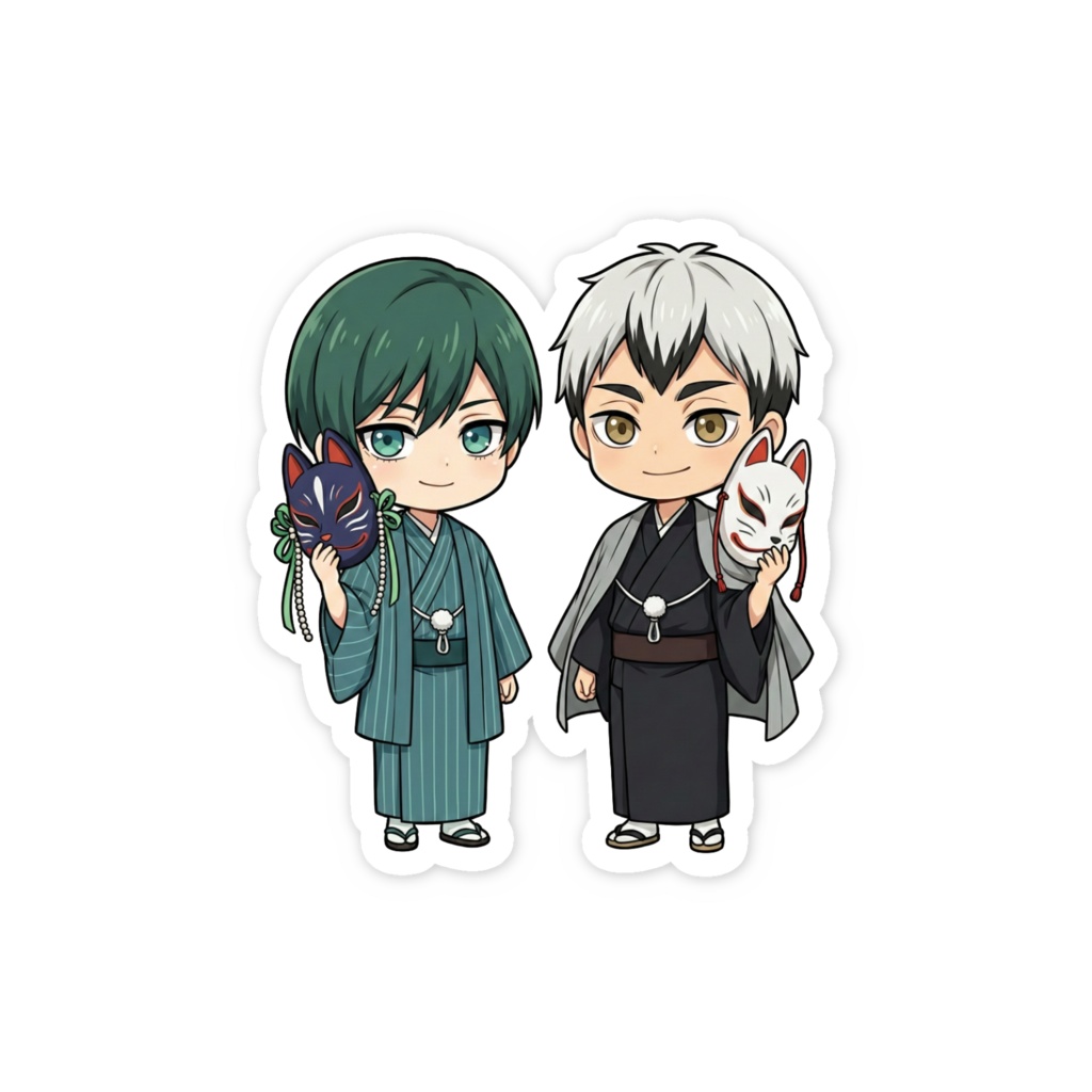 ハイキュー!! × ブルーロック 【スマホステッカー】