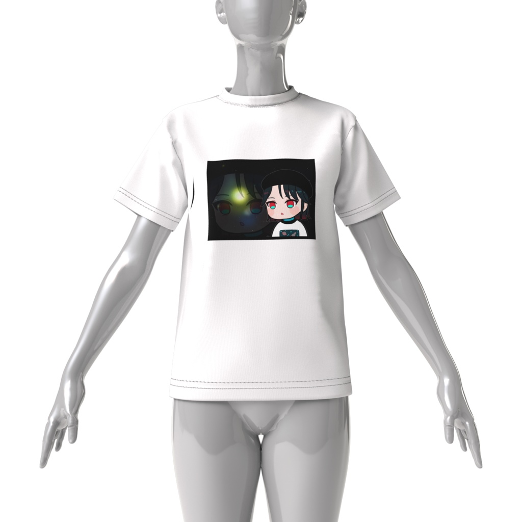 思考停止ひびきちゃんTシャツ