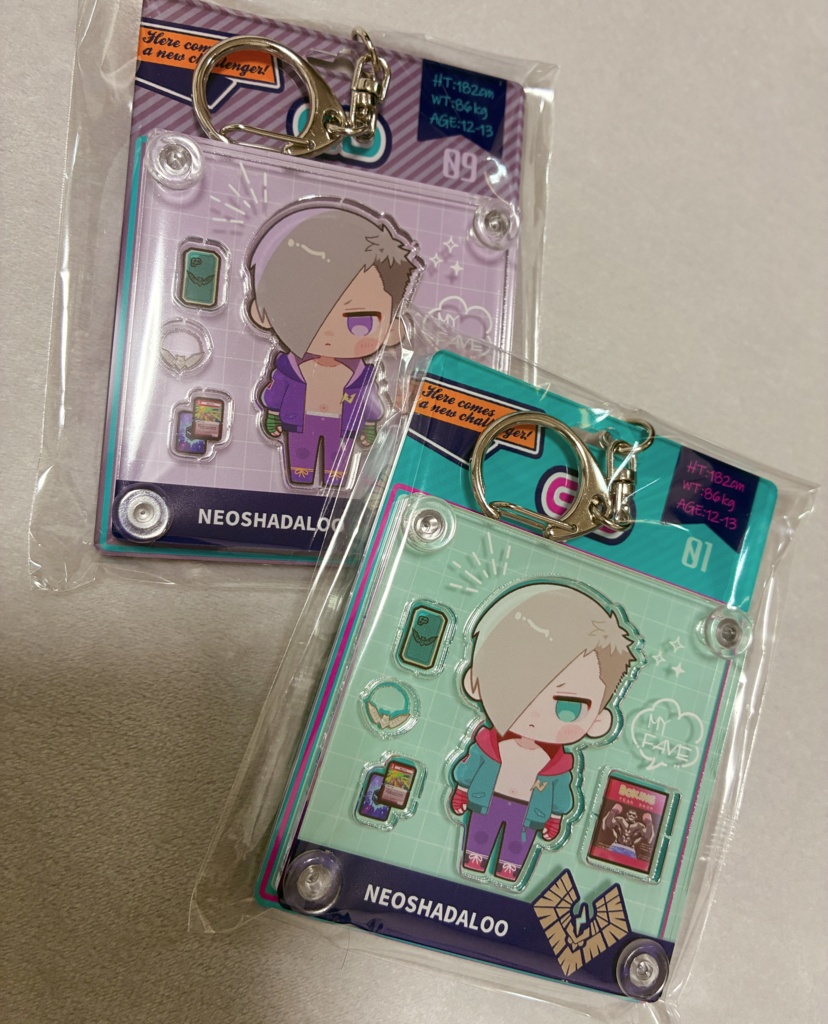 エドくんブリスター風アクキー