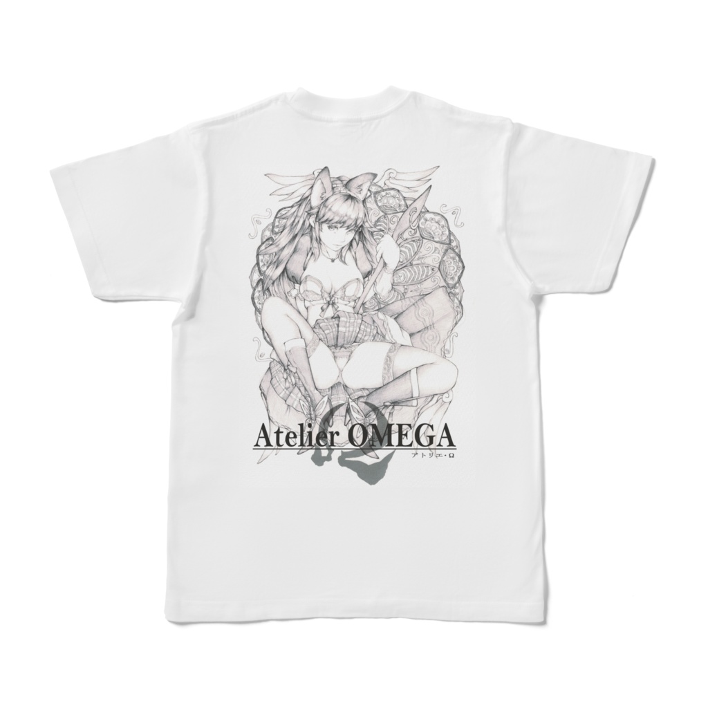 アトリエ・Ω オリジナルTシャツ 「ハルカ・ヒトミ」
