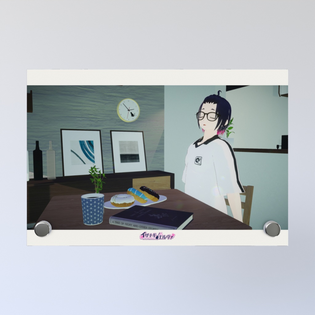 アクリルフォトパネル2種【3周年記念グッズ】【イザナギ・エルヴァ】