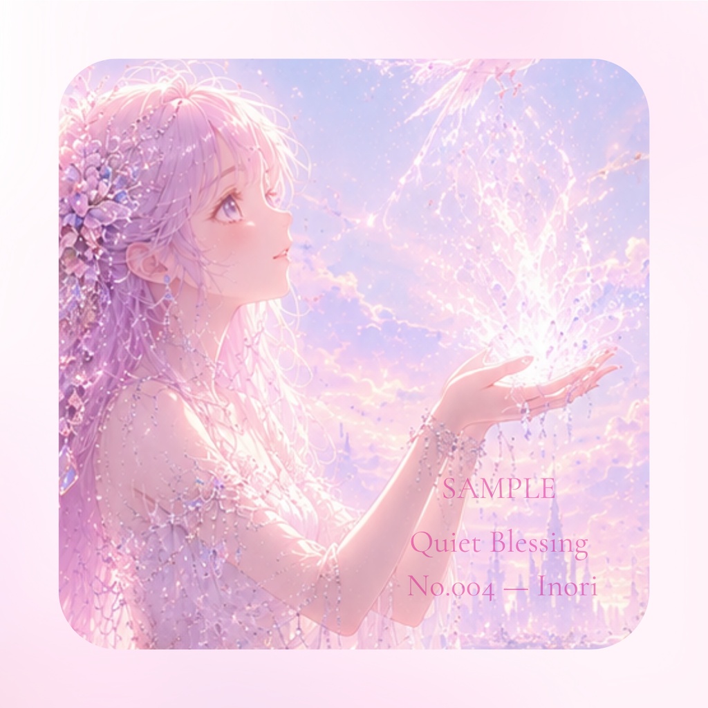 No.004 — Inori｜スマホ壁紙（AIイラスト）