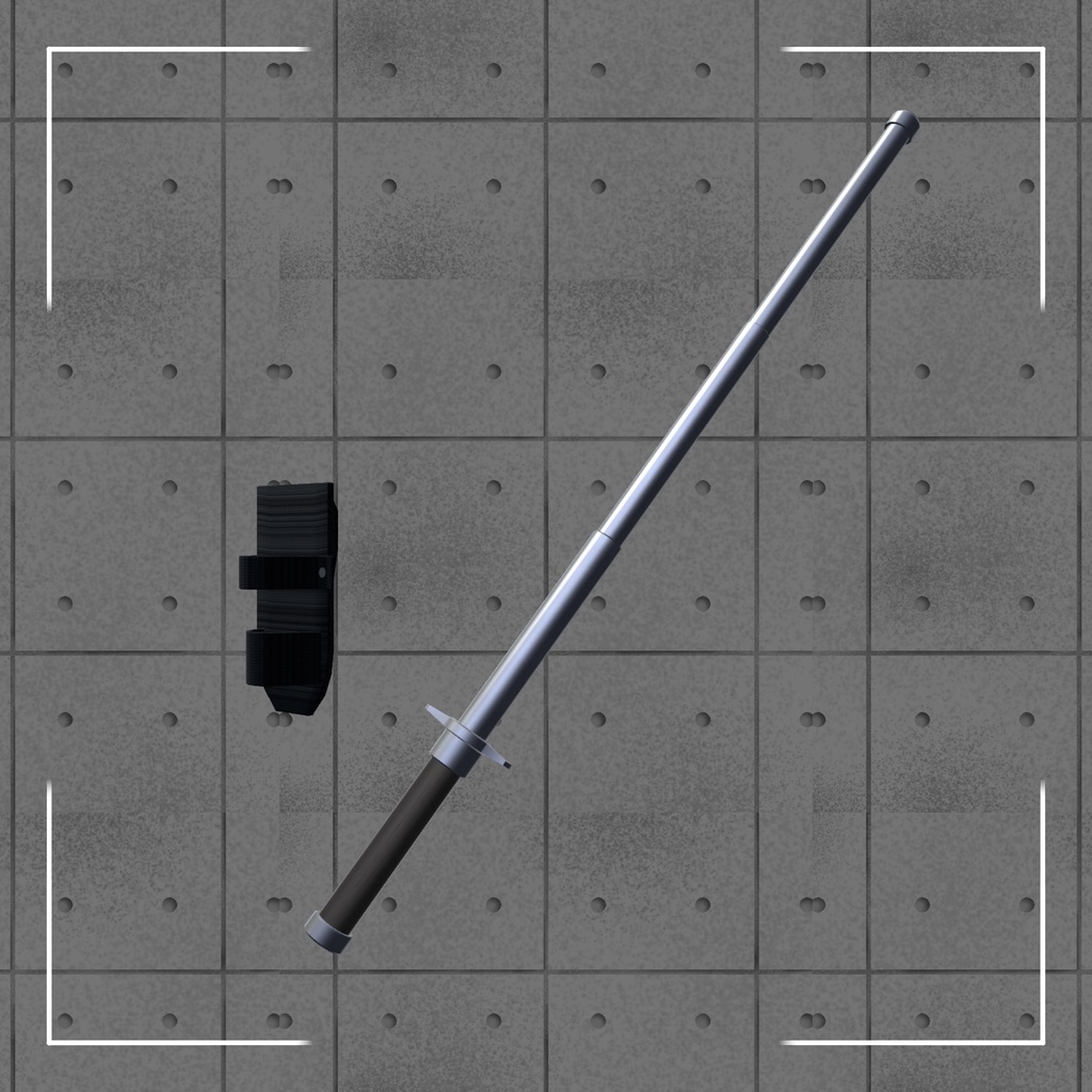 【VRchat想定】警棒